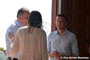 Misa y procesión religiosa en Cazadores  (Foto Francisco Javier Santana)